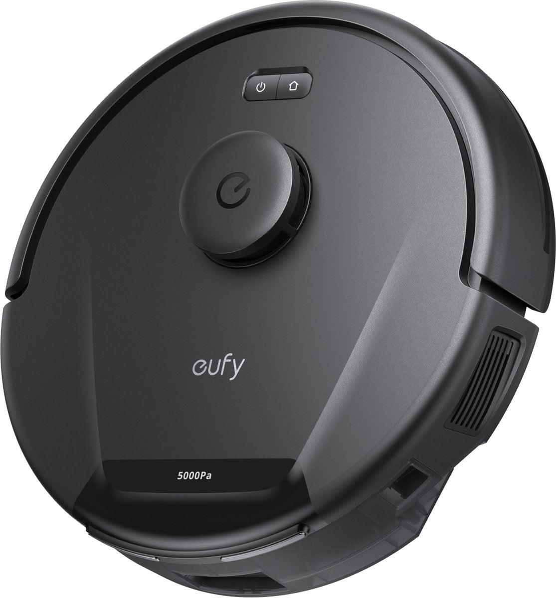 eufy Clean L60-robotstofzuiger, ultrasterke zuigkracht van 5000 Pa, iPath-lasernavigatie, voor diepe vloerreiniging, ideaal voor haren en harde vloeren