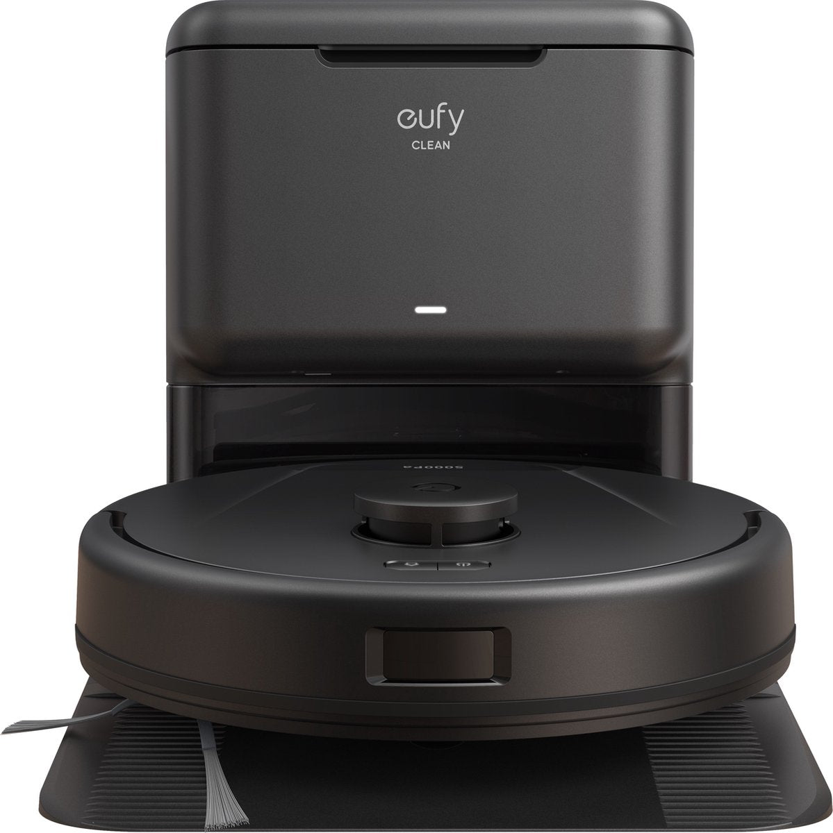Eufy Clean L60 Hybrid SES Robotstofzuiger met dweilfunctie - Robot Vacuum - 5.000 Pa Zuigkracht, Met automatisch leegstation, Bestuurbaar via smartphone