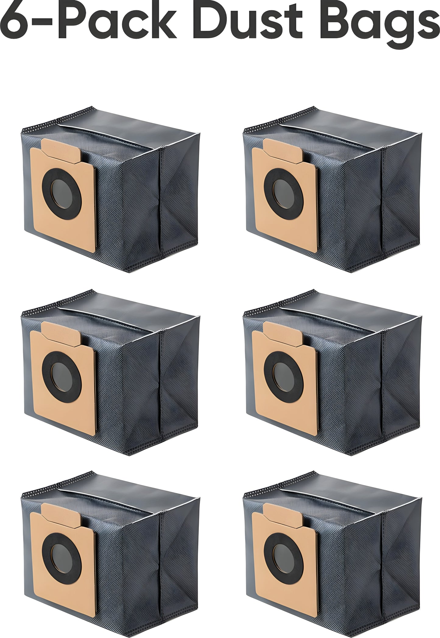 Eufy antibacteriële en geurverdrijvende stofzuigerzak (6 stuks) voor X8 Pro Series en X10 Pro Omni