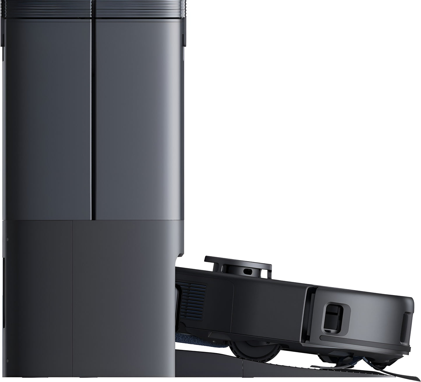 eufy Clean X10 Pro Omni robotstofzuiger met dweil - Robot Vacuum 8000 Pa zuigkracht, tapijt detectie AI-obstakel vermijding, wast en droogt de dweil, automatisch legen en vullen
