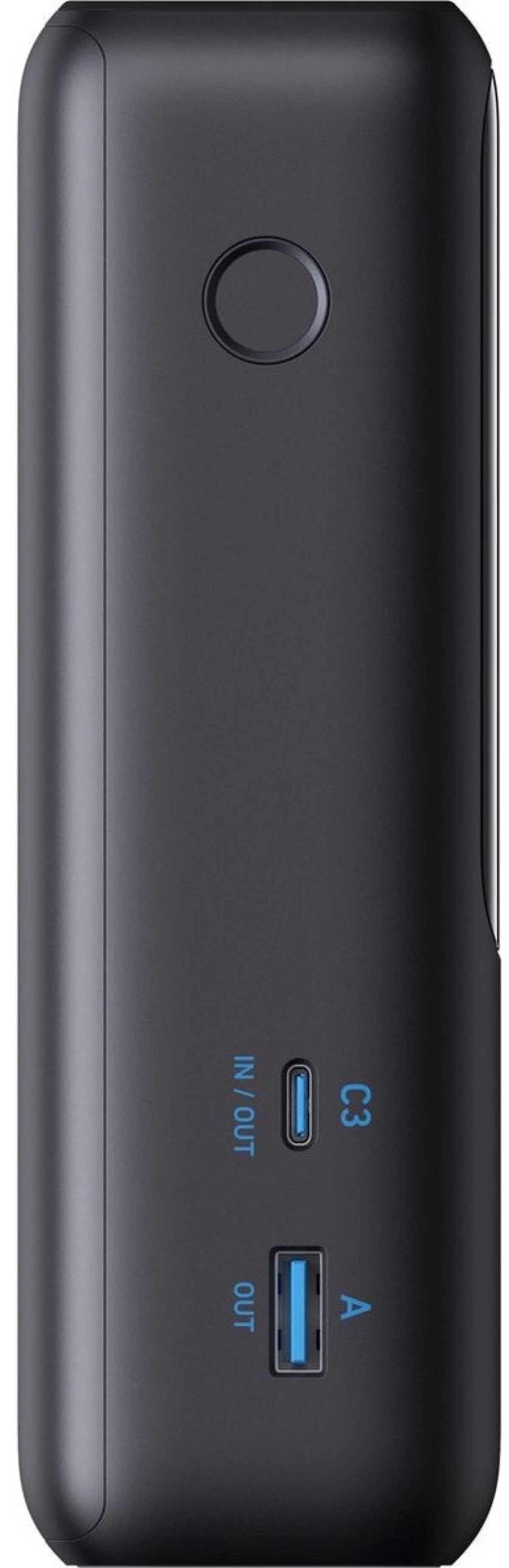 Anker PowerCore 25K Powerbank 25.000mAh - 165W - 3x 100W USB-C Poorten - Zwart + Anker Nano reisadapter, USB-stekker 5-poorts stroomadapter met 1 AC, 2 USB-A en 2 USB-C poorten - Zwart