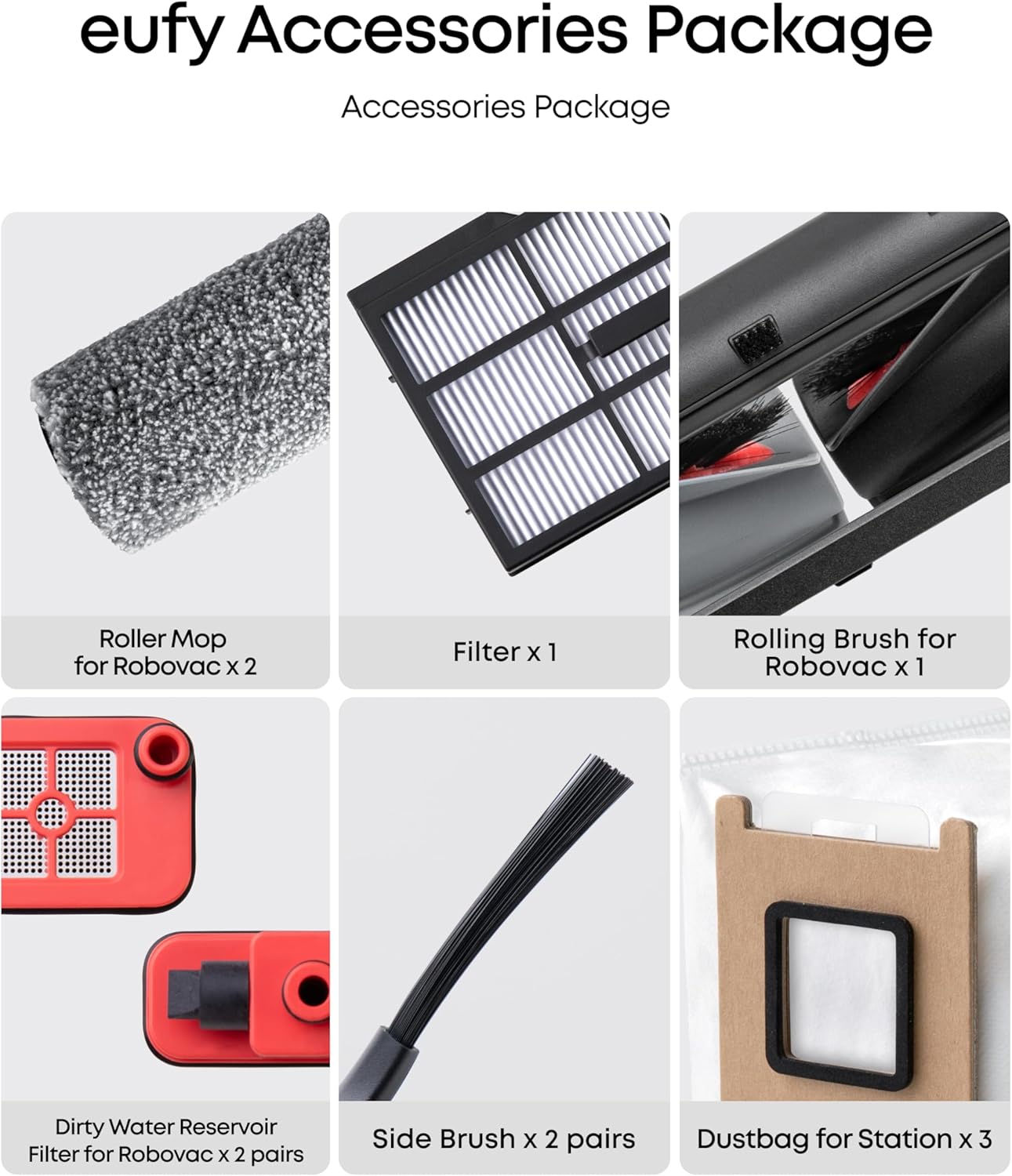 T290QAR0 - Eufy E28/E25 accessoires pack
