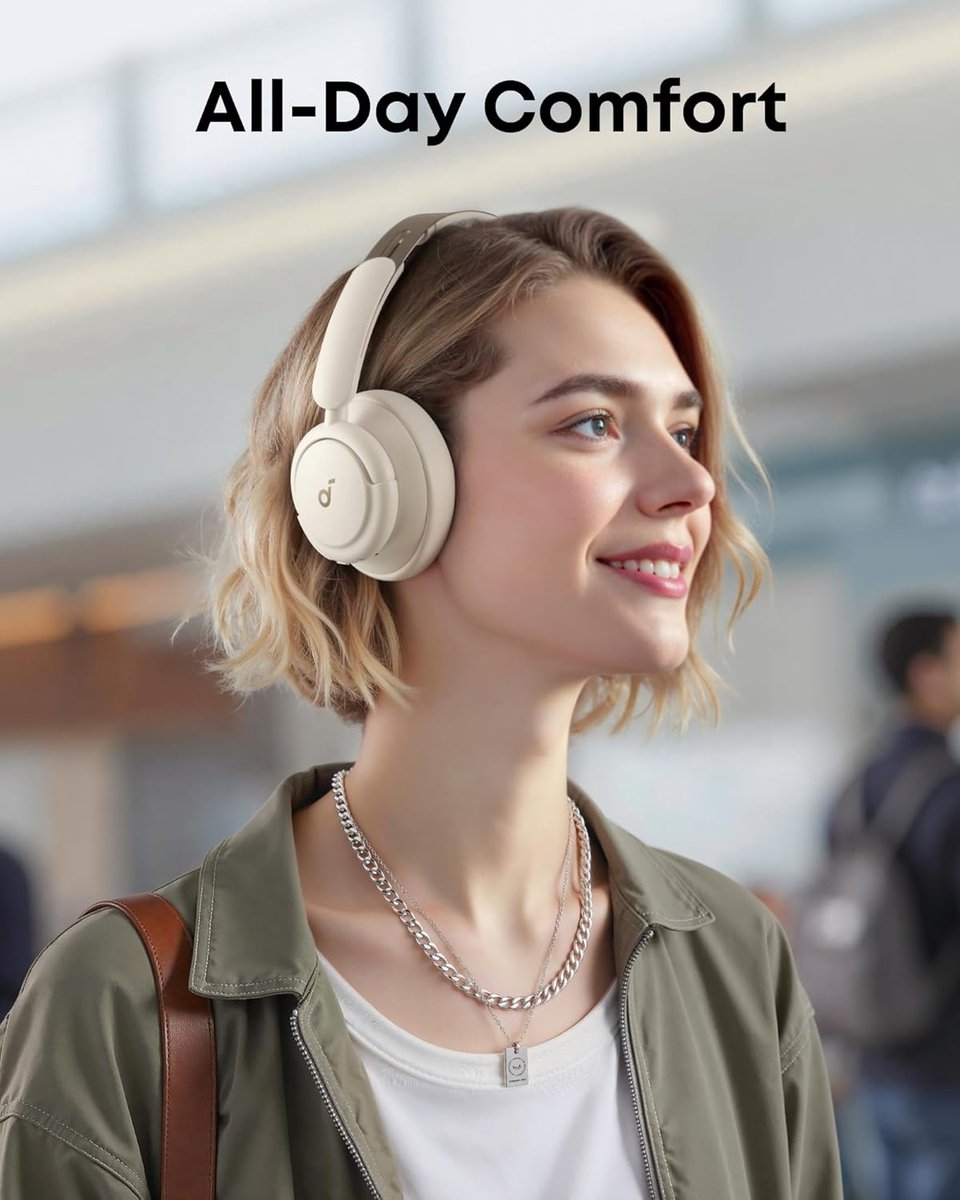 Soundcore by Anker Life Q30 Hybrid Active Noise Cancelling Headphones with Multiple Modes, Hi-Res Sound, 40H Playtime, Fast Charge, Soft Earcups, Bluetooth Headphones, Travel- Wit