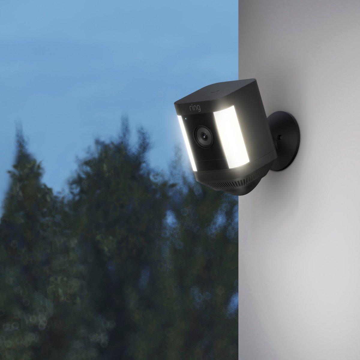 Ring Spotlight Cam Plus - Batterij- Beveiligingscamera - Zwart