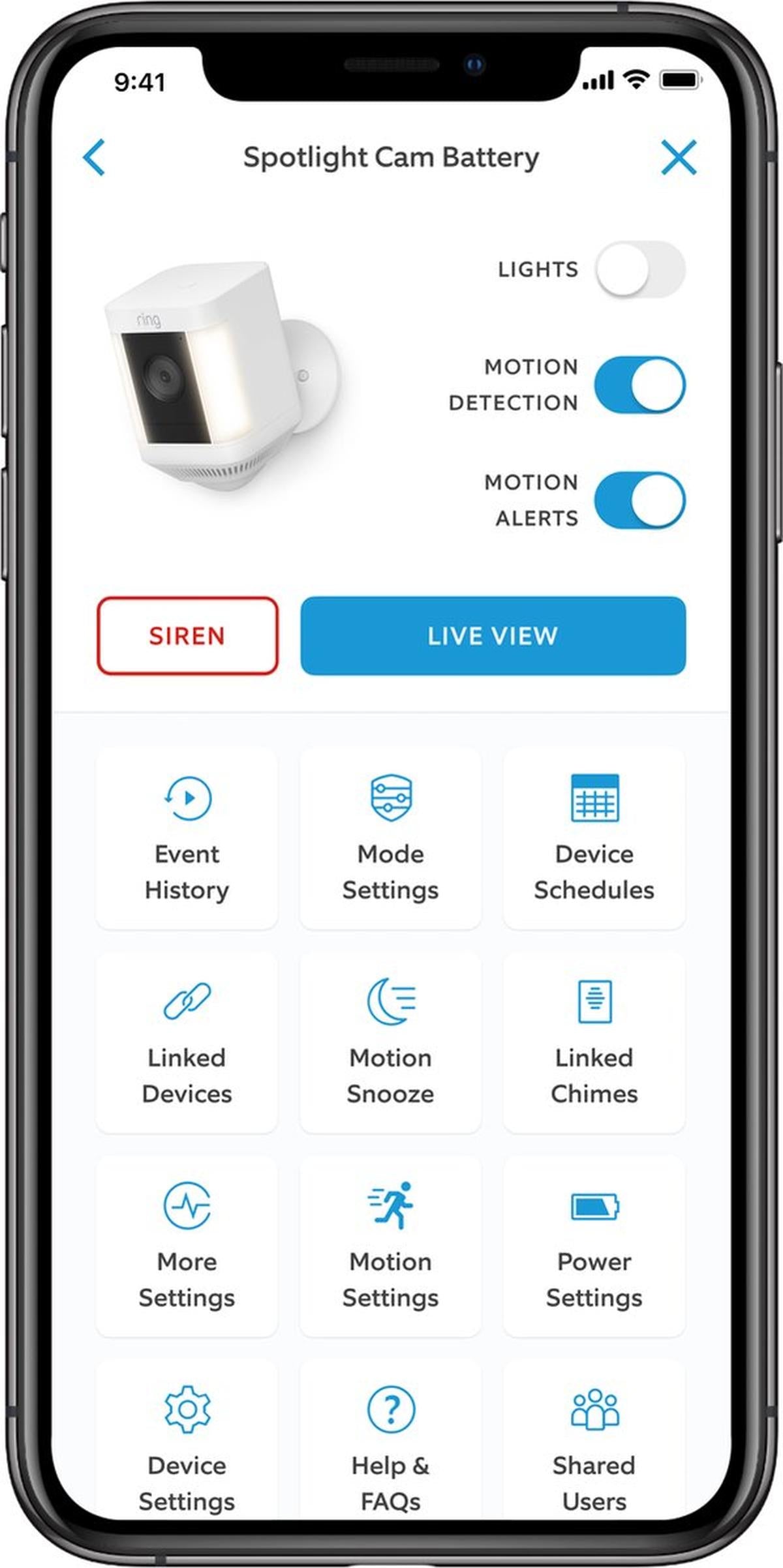 Ring Spotlight Cam Plus - Batterij- Beveiligingscamera - Zwart