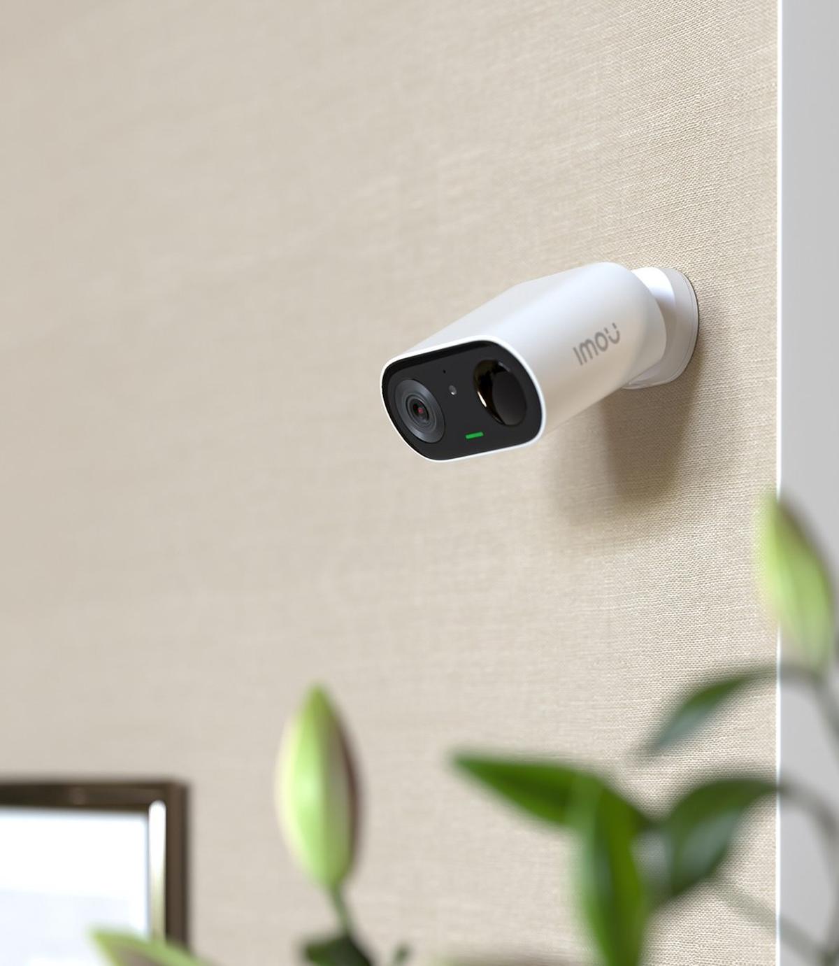 Imou Cell Go Full Color - Beveiligingscamera - 2K Draadloos Bewakingscamera Voor Buiten - 5000 mAH Accu - Eenvoudige Installatie - AI-Persoonsdetectie - Met Opslag - Smart Full Color Night Vision - IP65 Weerbestendig - Compatibel Met Zonnepaneel