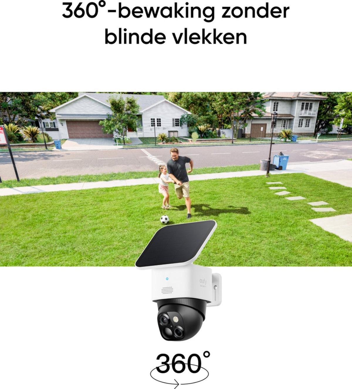Eufy Security E340 Video Deurbel met Chime – Zwart met Wit Chime + eufy Security S340 Solocamera – Wit + eufy Security HomeBase 3 S380 basissysteem – Homebase - Wit
