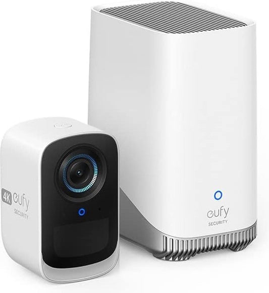 eufy Security S300 (eufyCam 3C) 4K HQ camera + HomeBase S380 - Bundelvoordeel