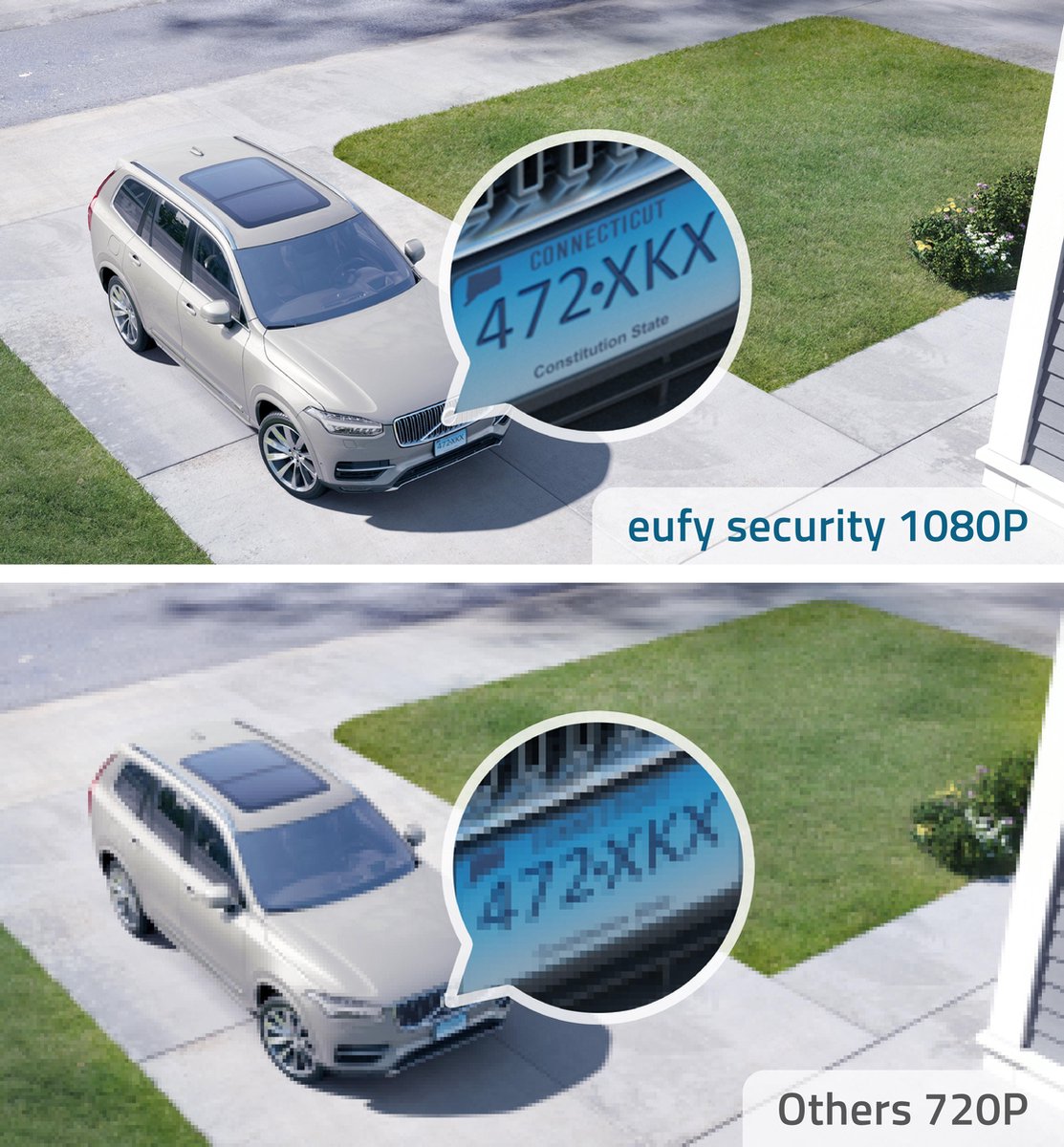 eufy Security - eufyCam 2C add-on - Zwart en wit,Draadloze Beveiligingscamera - 180 dagen batterijduur - HomeKit Compatible