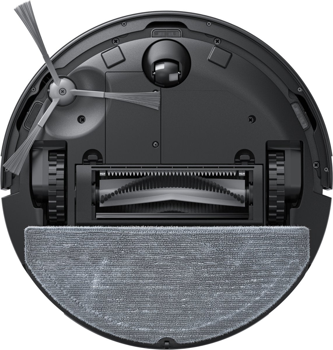 eufy Clean G50 Hybrid Robotstofzuiger met dweilfunctie - Robot Vacuum - 4.000 Pa Zuigkracht, Dynamische Navigatie, Pro-ontwarrende Kam, Rolborstel, Dweilpad voor lichte reiniging, Ideaal voor huisdierhaar, Harde vloeren en tapijt