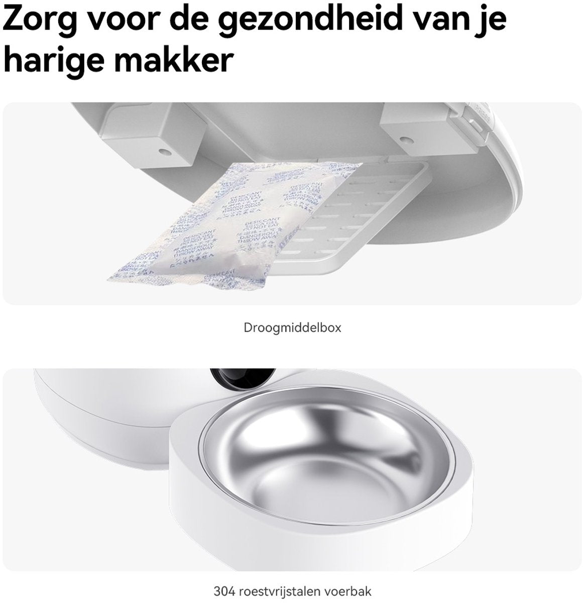 IMOU NEW 2025 Slimme AI Huisdiervoeder met Camera – 4L AI Pet Feeder - Automatische Voerbak voor Kat & Hond – Met App-bediening