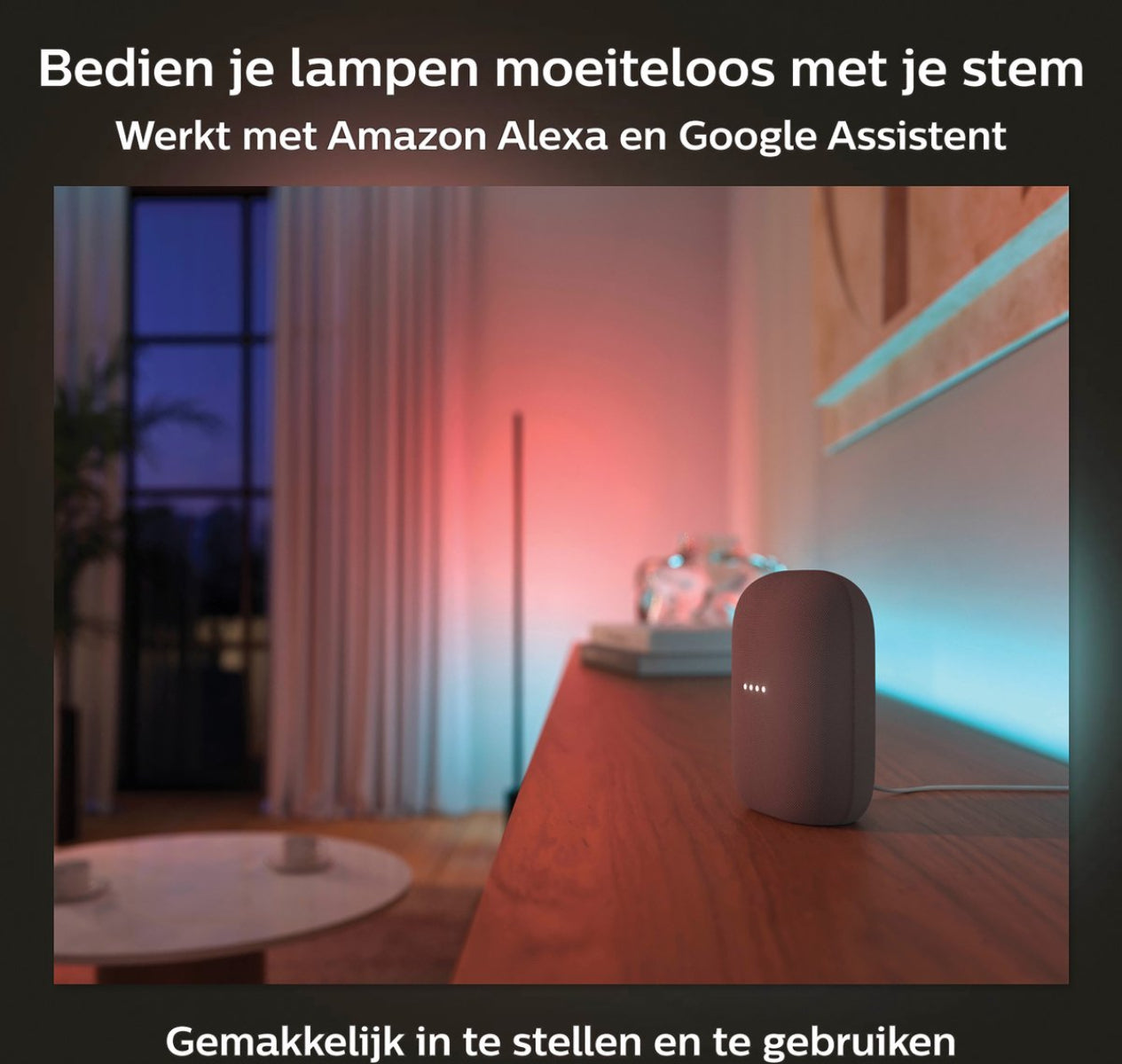 Philips Hue Gradient lightstrip 2 m basis - White and Color Ambiance - Bluetooth