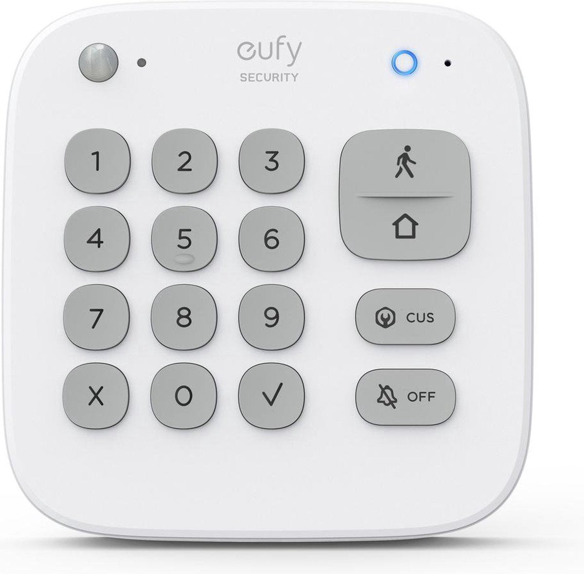 Eufy Security - 8-Piece Alarm Kit - Wit - Beveiligingssysteem - Keypad - Bewegingssensor - 4 Raam-/deursensors - 2C add-on camera