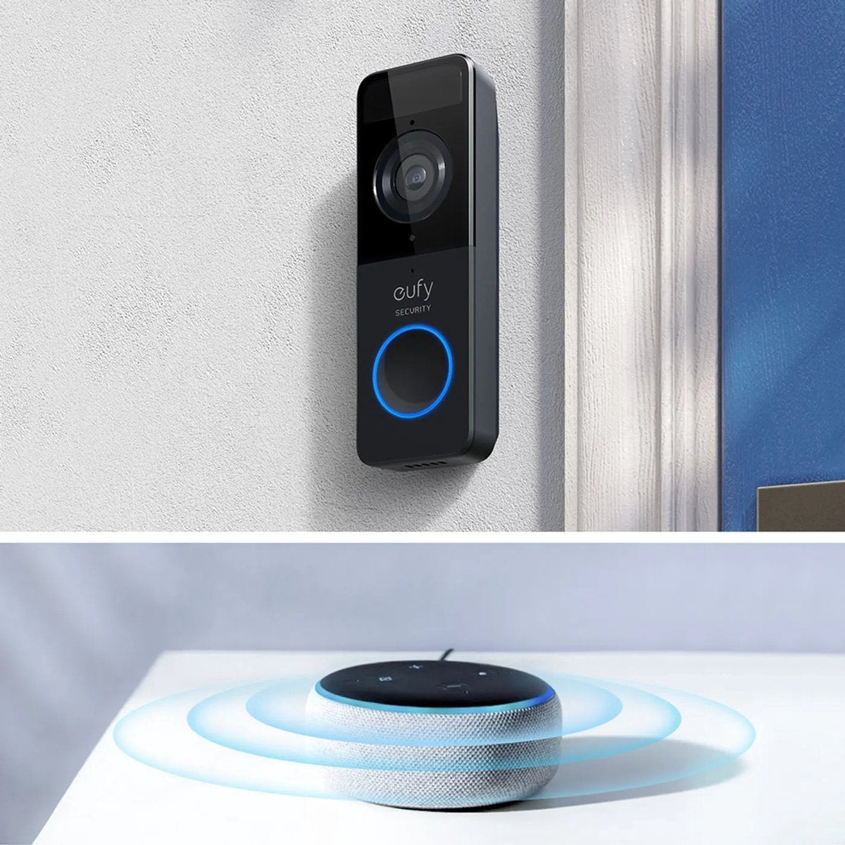 Eufy Security - Indoor Cam C220 + Eufy C210 deurbel - Voordeelbundel