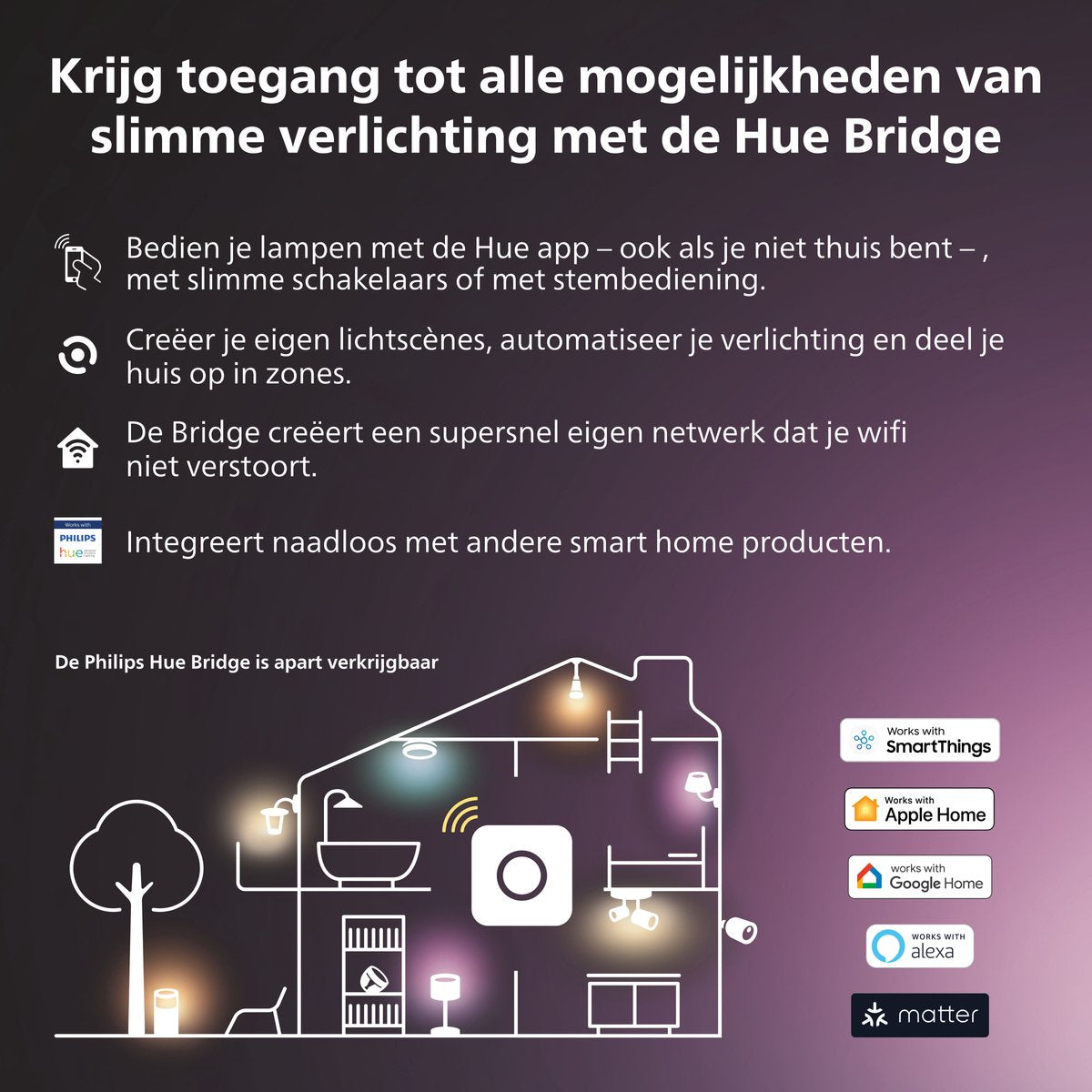 Philips Hue Solo led strip - wit en gekleurd licht - 5m