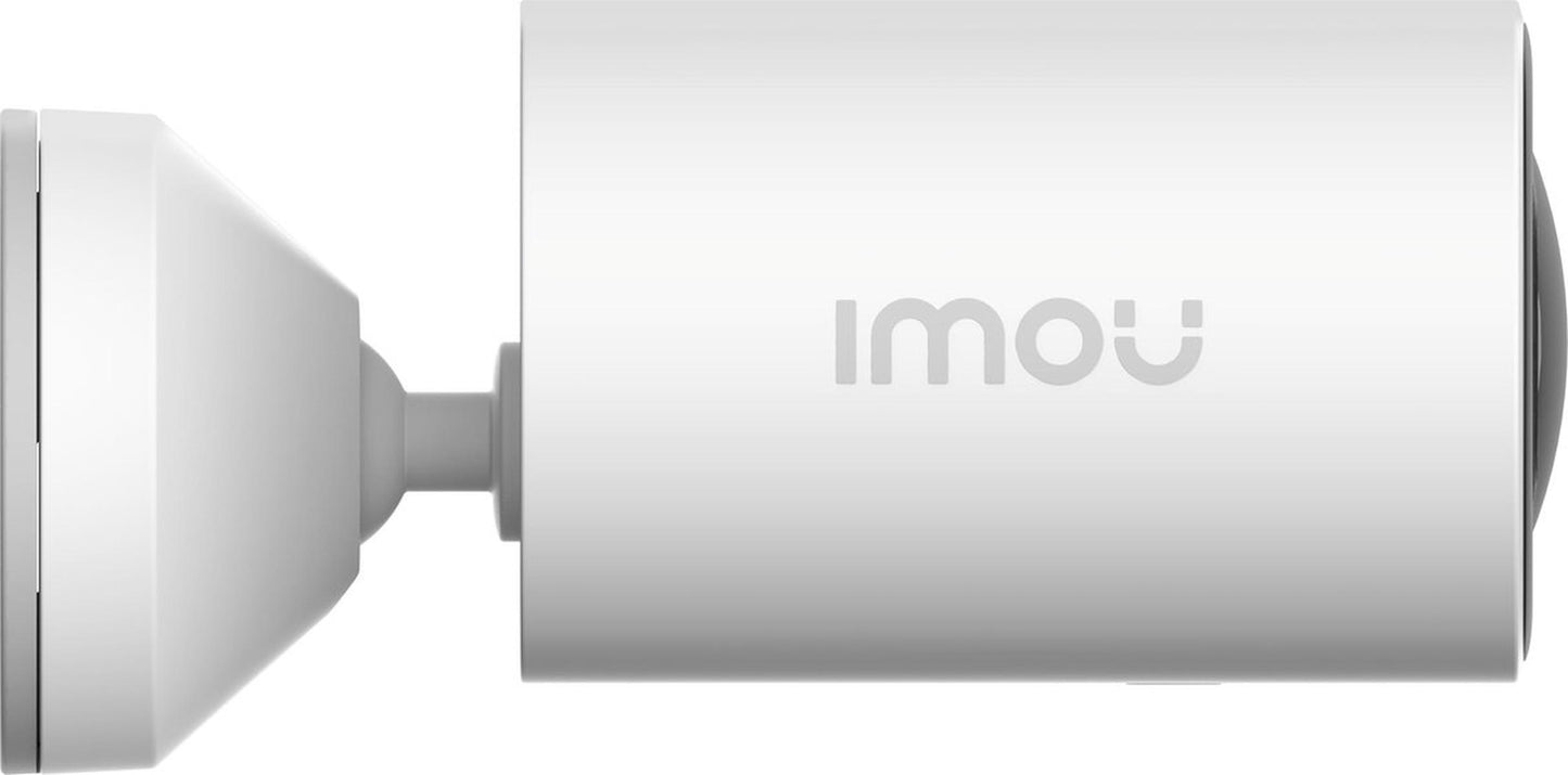 Imou Cell Go Full Color - Beveiligingscamera - 2K Draadloos Bewakingscamera Voor Buiten - 5000 mAH Accu - Eenvoudige Installatie - AI-Persoonsdetectie - Met Opslag - Smart Full Color Night Vision - IP65 Weerbestendig - Compatibel Met Zonnepaneel