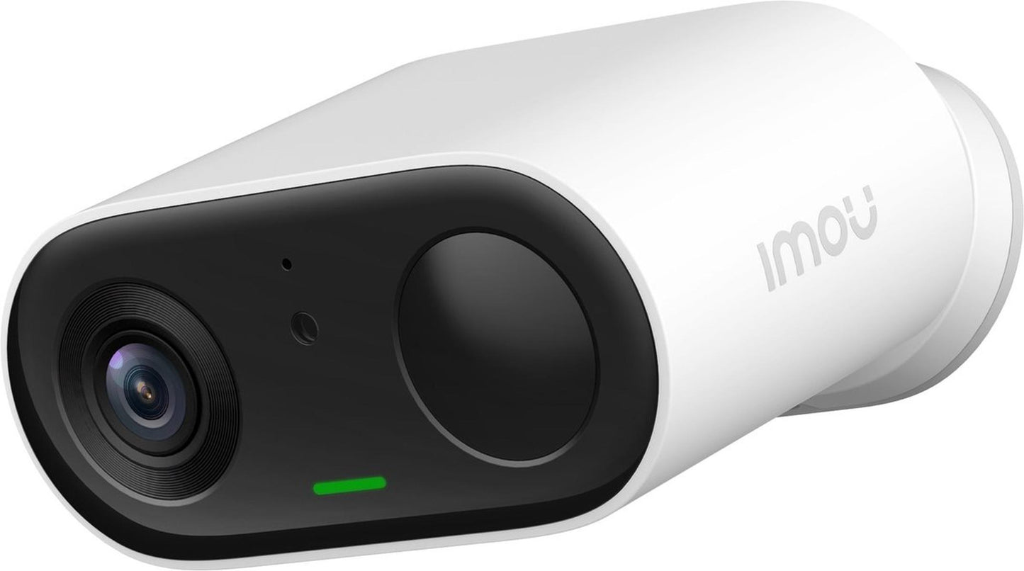 Imou Cell Go Full Color - Beveiligingscamera - 2K Draadloos Bewakingscamera Voor Buiten - 5000 mAH Accu - Eenvoudige Installatie - AI-Persoonsdetectie - Met Opslag - Smart Full Color Night Vision - IP65 Weerbestendig - Compatibel Met Zonnepaneel