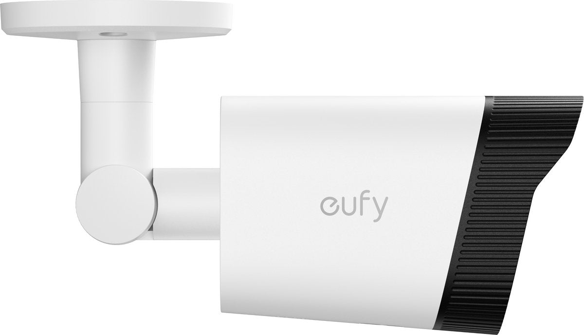 Klussen Inbraakbeveiliging Camerabewaking Beveiligingscamera's Eufy T8P00321 bewakingscamera Kogel (vorm) IP-beveiligingscamera Buiten 3840 x 2160 Pixels Plafond/muur