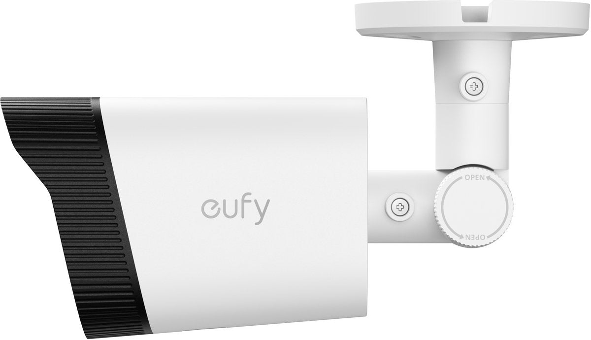 Klussen Inbraakbeveiliging Camerabewaking Beveiligingscamera's Eufy T8P00321 bewakingscamera Kogel (vorm) IP-beveiligingscamera Buiten 3840 x 2160 Pixels Plafond/muur