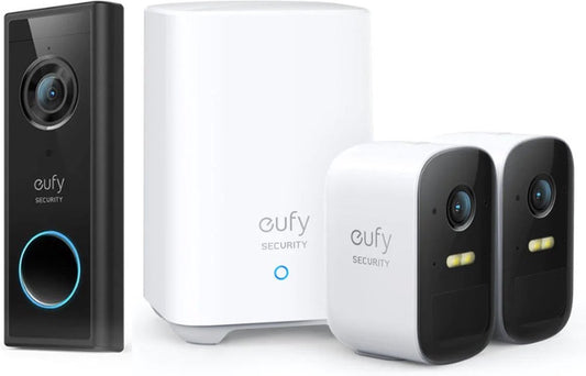 Eufy Video Deurbel S220 + EufyCam 2C set - Bundel