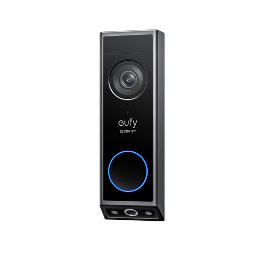 Eufy Security -Video Deurbel E340 - dubbele camera met Delivery Guard- 2K-nachtzicht in kleur - bedraad of met accu - draadloze bel-uitbreidbare lokale opslag tot 128 GB-geen maandelijkse kosten