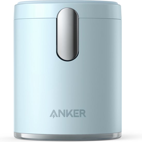 Anker 623 Magnetische draadloze oplader (MagGo) Misty Blue, 2-in-1 draadloos oplaadstation met 20W USB C Charger, voor iPhone 13/12-serie, AirPods Pro