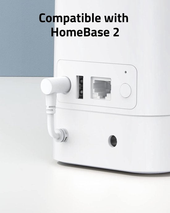 eufy Back-upbatterij voor HomeBase 2, continue voeding bij stroomuitval en noodgevallen, back-upbatterij voor eufy Security-systeem, compatibel met eufy Homebase 2, extra batterij en bescherming