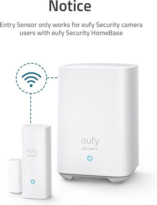 eufy Security Alarm Accessory Kit-Bewegingssensor +2 Raam-/deursensors