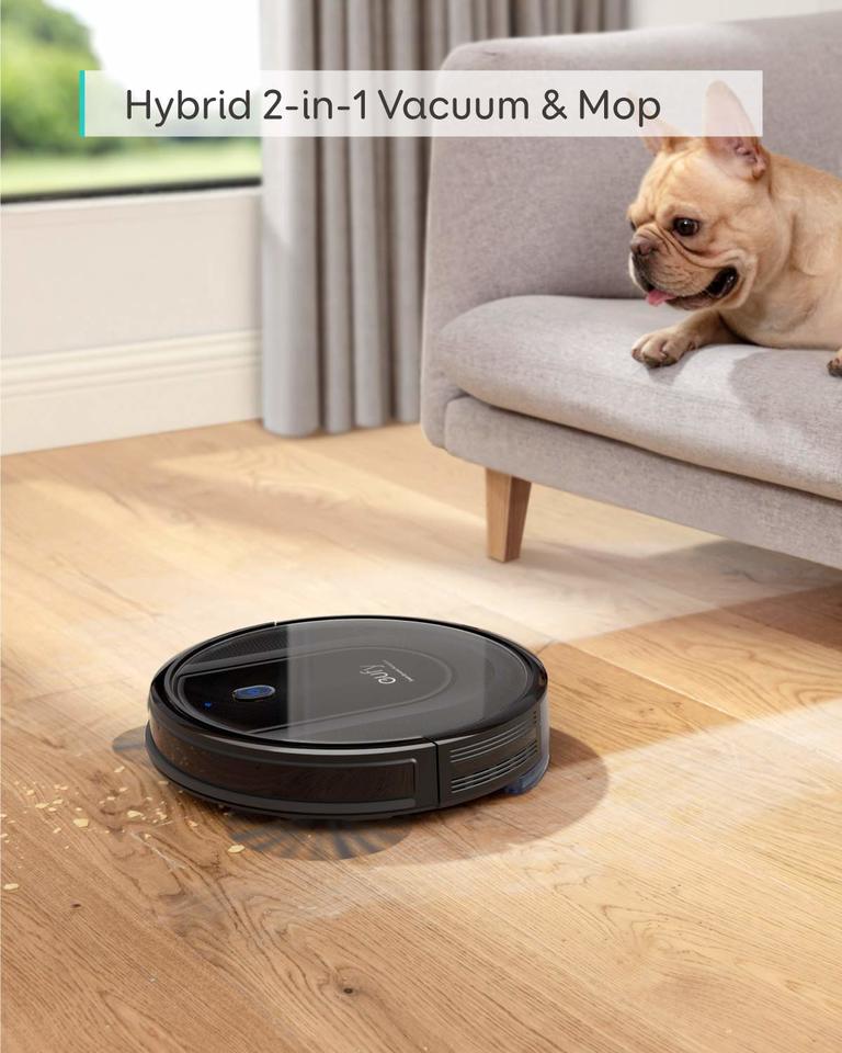 Eufy RoboVac G10 Hybrid Zwart