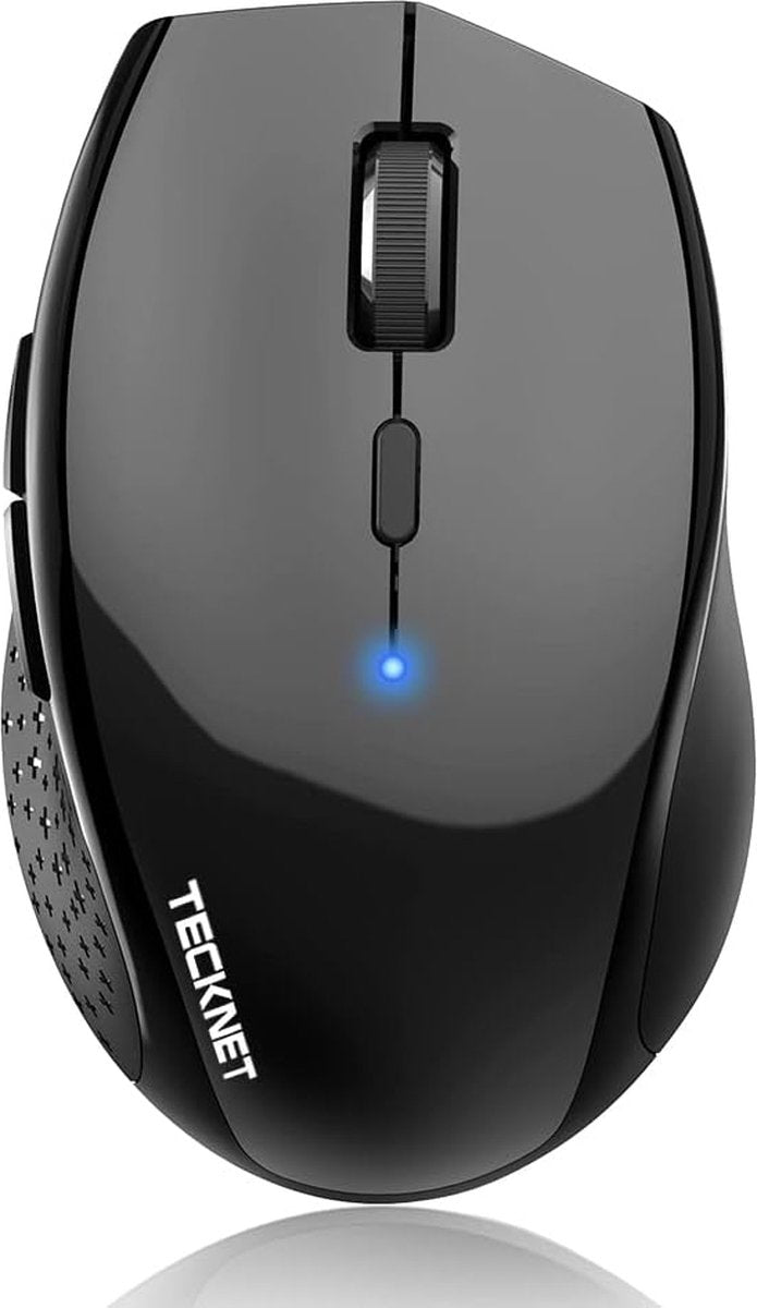 TeckNet Pro Bluetooth Draadloze Muis | 3200DPI / 5 levels - Zwart