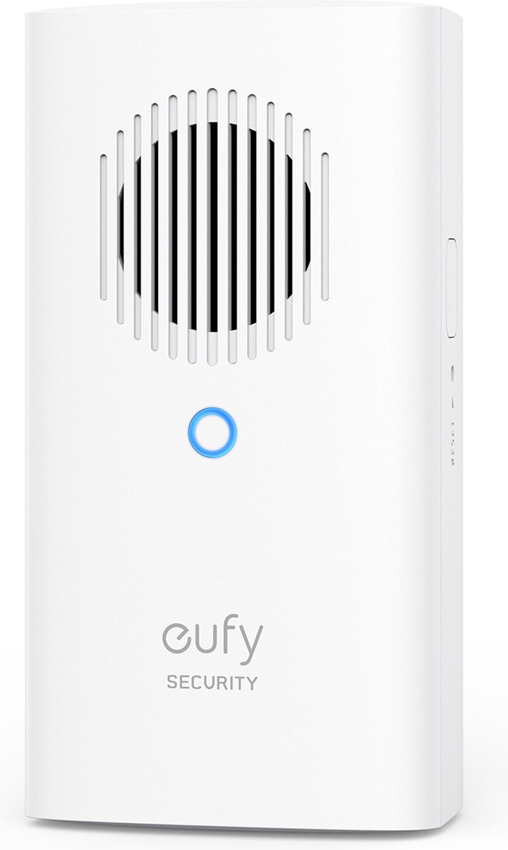 eufy Video Doorbell C30 + Chime - Voordeelbundel- 2K FHD, 16:9 Uitgebreid beeld, Eenvoudige installatie, Live videogesprek, Mens- en bewegingsdetectie, Compatibel met HomeBase S380, Geen abonnementskosten