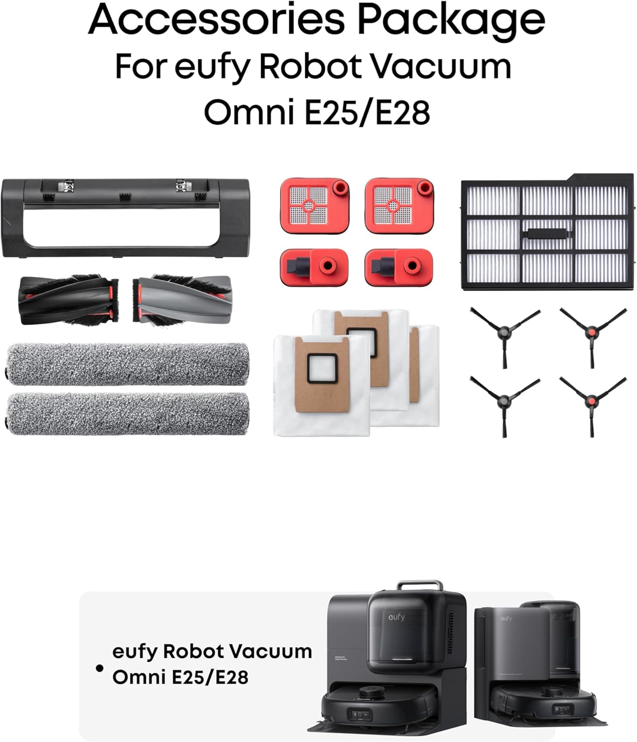 T290QAR0 - Eufy E28/E25 accessoires pack
