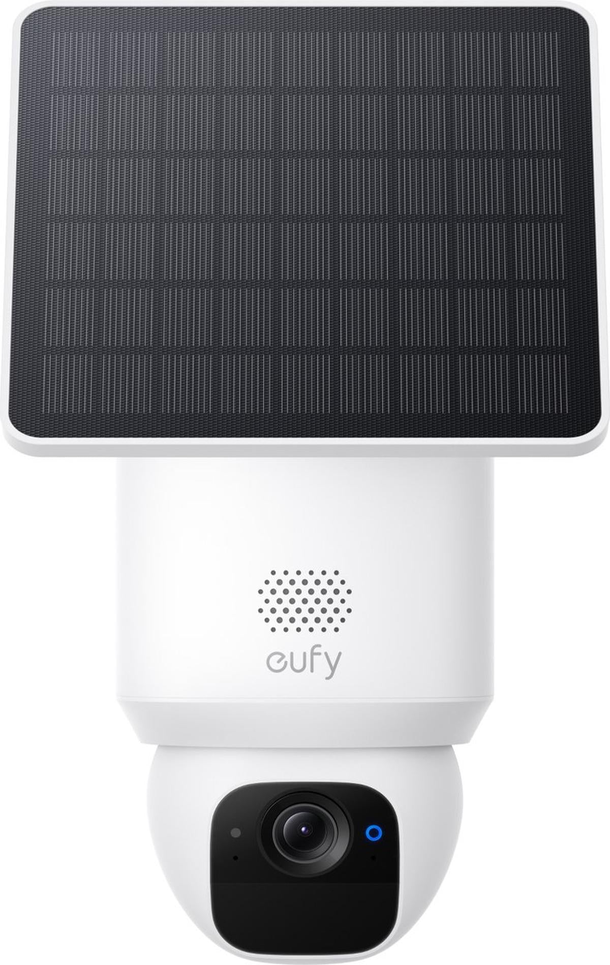 eufy Security Solo Camera E30 – SoloCam - 2K HD-resolutie – 360° Pan & 70° Tilt – AI Auto Lock en Tracking – Zonne-energie met SolarPlus™ Technologie – Geen Abonnementskosten – Draadloze Beveiligingscamera