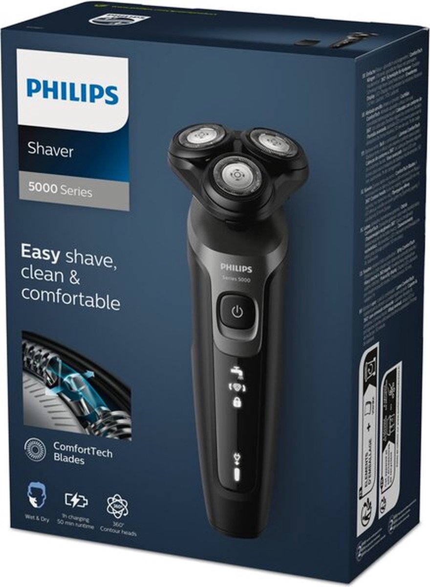 Philips Shaver - S5467/17 series 5000 - Elektrisch scheerapparaat - voor nat en droog scheren