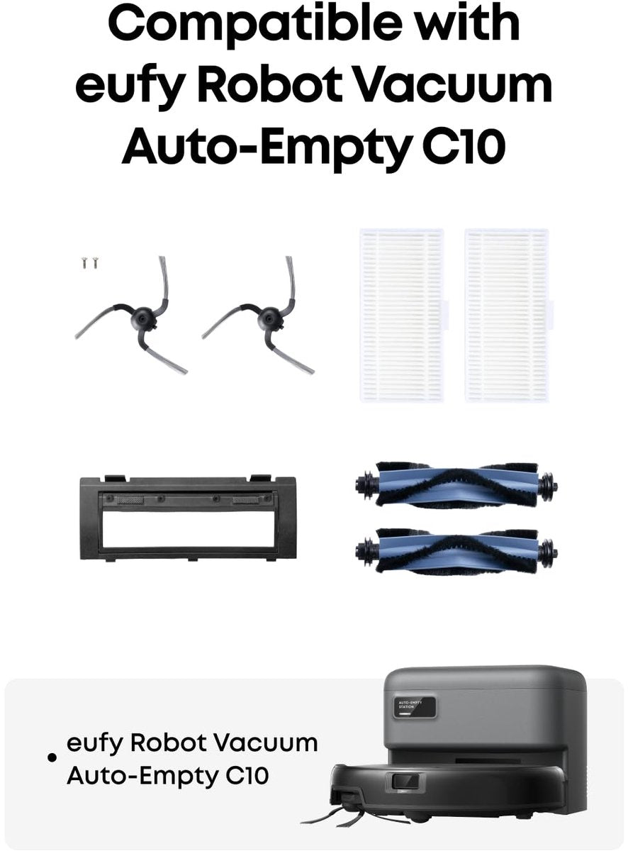 Eufy C10 Reserveset voor robotstofzuiger