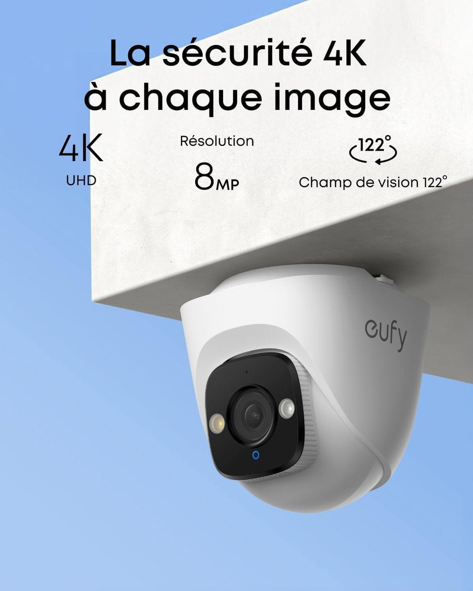 Eufy E41 Torentje IP-beveiligingscamera Binnen & buiten 3840 x 2160 Pixels Plafond