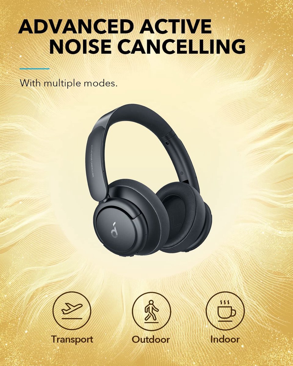 Soundcore Q35 - Koptelefoon - Noise Cancelling | Zwart