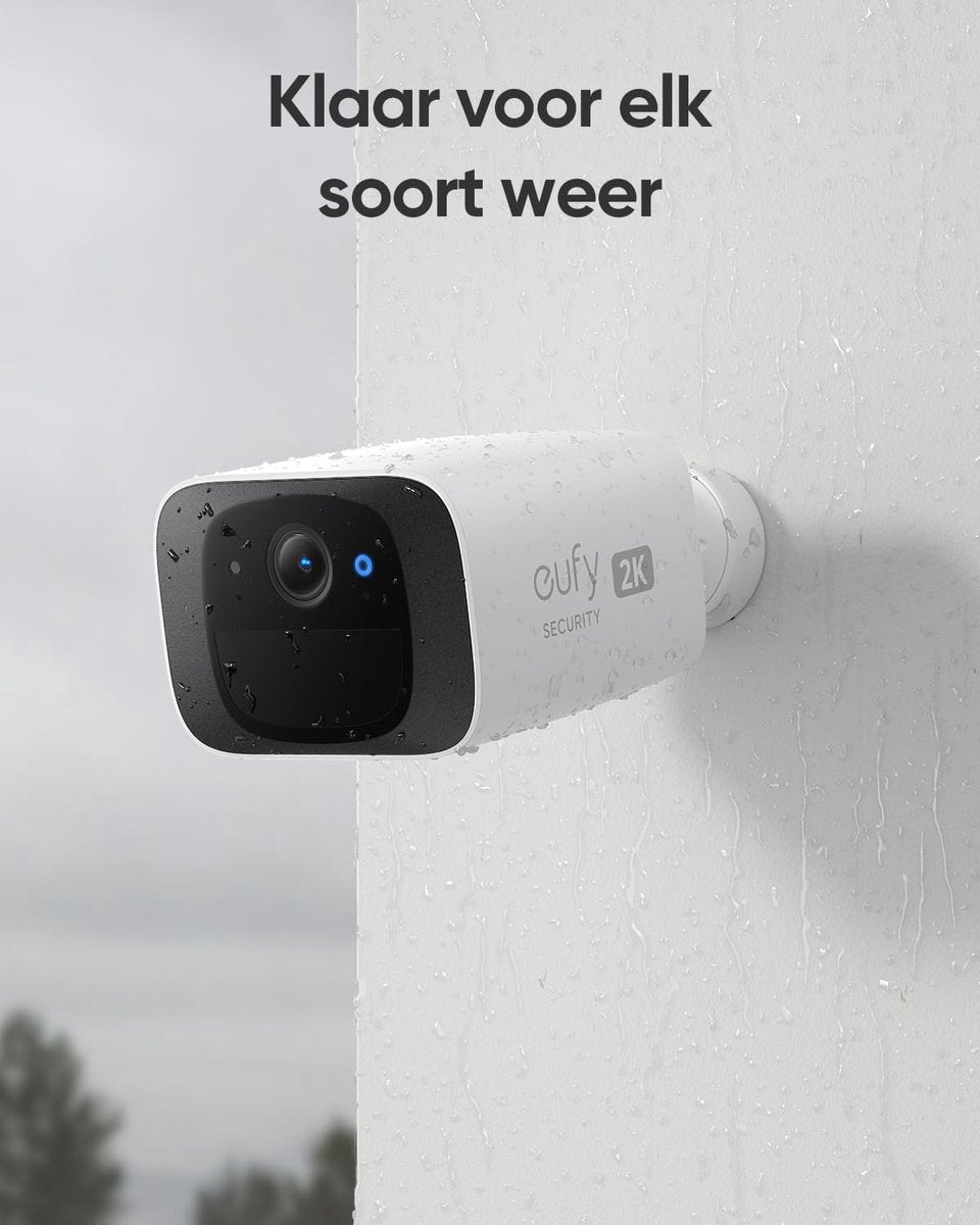 eufy Security SoloCam C210 Wireless Outdoor Camera, 2K Resolution, No Monthly Fee, Wireless, 2.4 GHz WiFi, HomeBase 3 Compatible