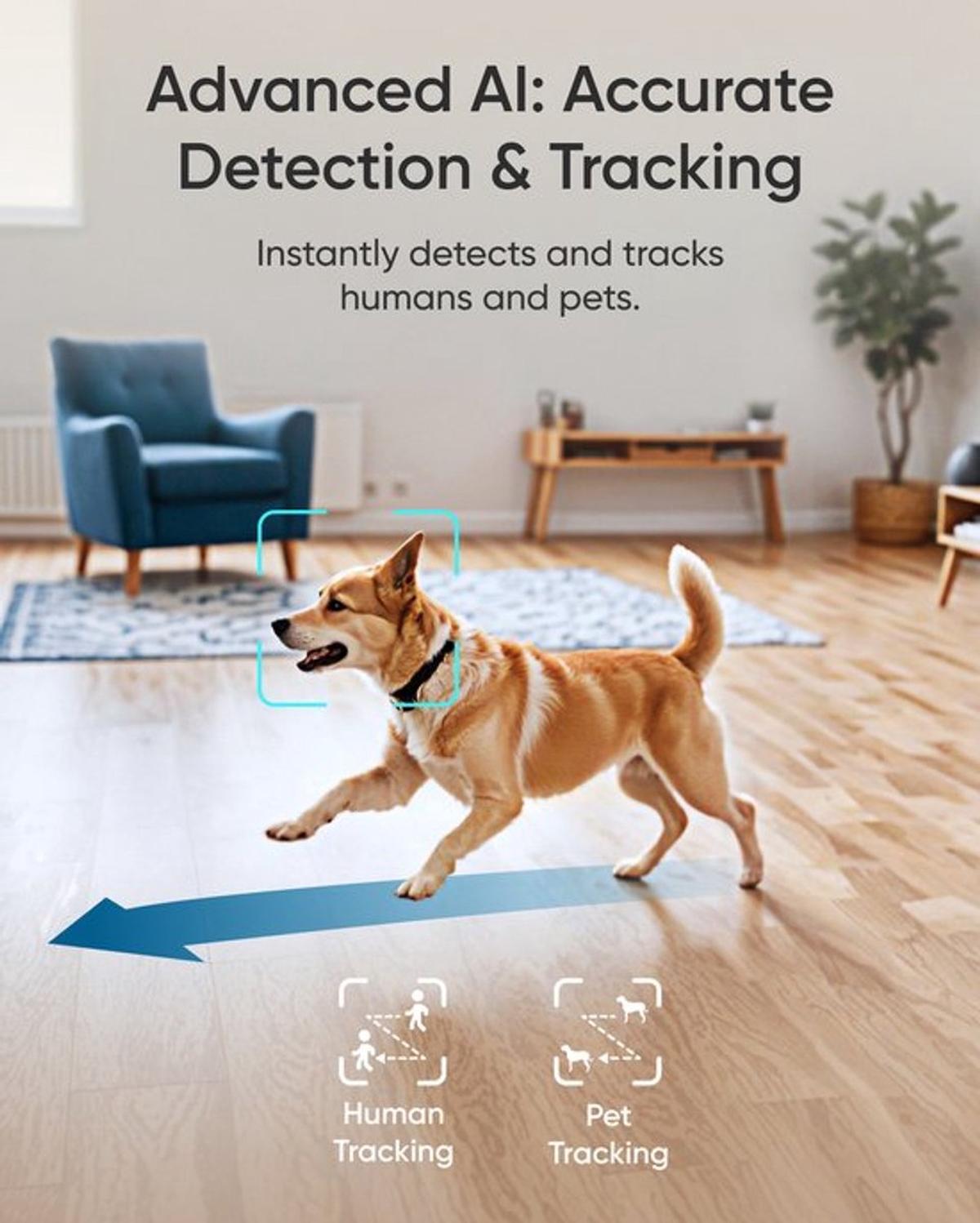 Eufy Security Indoor camera E30 2 stuks – Indoor Cam - 4K UHD – Pan & Tilt – AI Mens- en Huisdierdetectie – Kleurennachtzicht – Compatibel met Apple HomeKit – Tweewegcommunicatie – Lokale Opslag – Geen Abonnementskosten