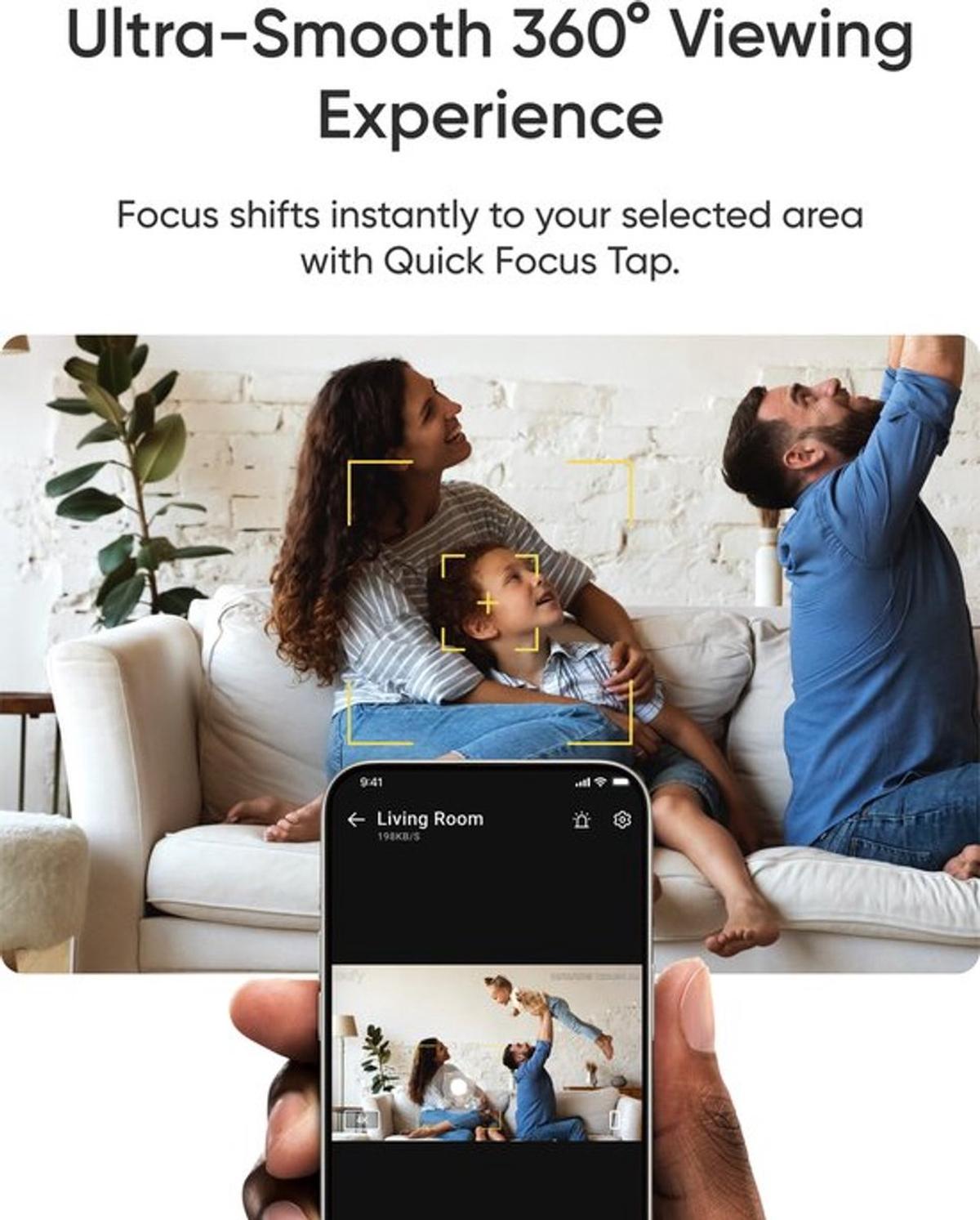 Eufy Security Indoor camera E30 2 stuks – Indoor Cam - 4K UHD – Pan & Tilt – AI Mens- en Huisdierdetectie – Kleurennachtzicht – Compatibel met Apple HomeKit – Tweewegcommunicatie – Lokale Opslag – Geen Abonnementskosten