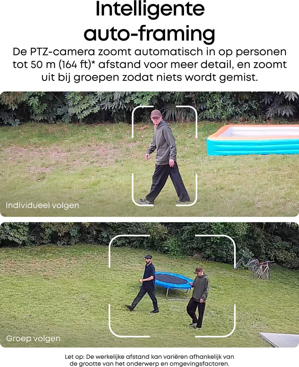 eufy Security eufyCam S4 2-camera set - Beveiligingscamera buiten - triple lens Bullet-PTZ - 4K UHD - 360° pan & tilt - auto-tracking - 8× zoom - kleurennachtzicht - uitbreidbare opslag