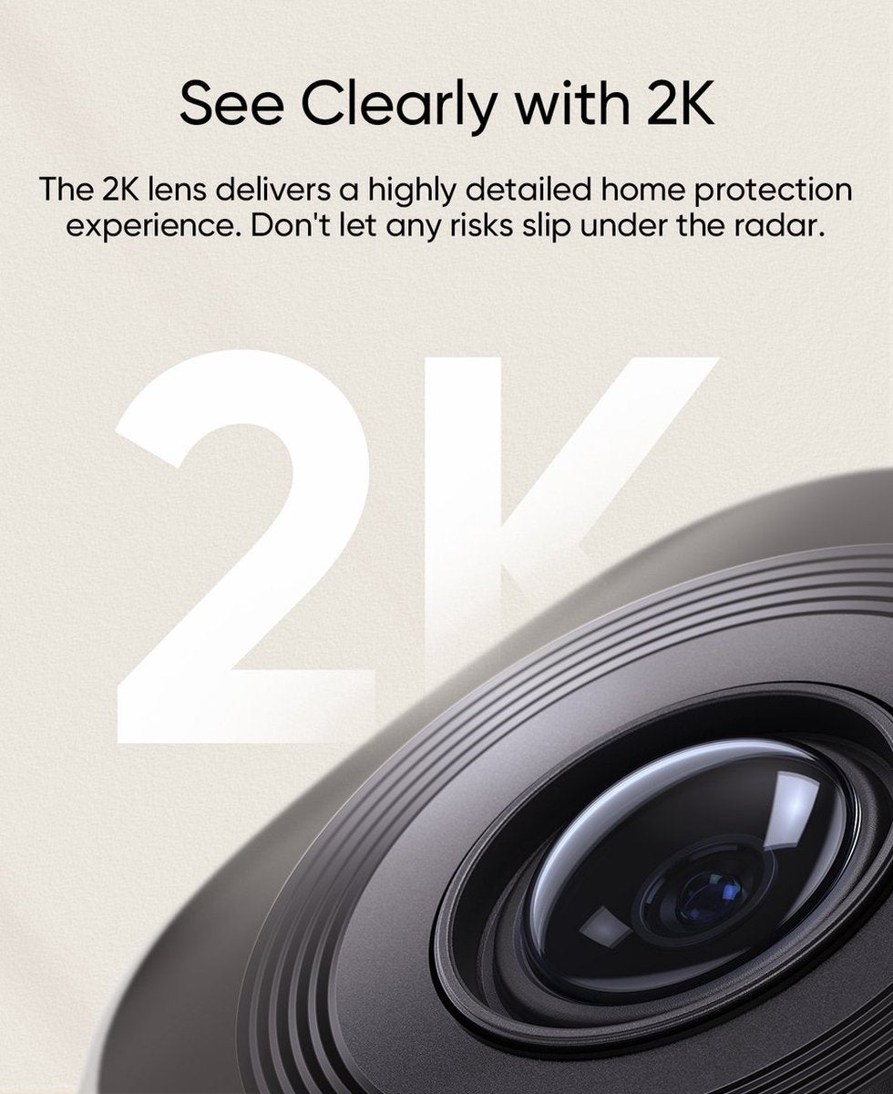 eufy Security - Binnen Indoor Cam C220 + Buiten SoloCam C210