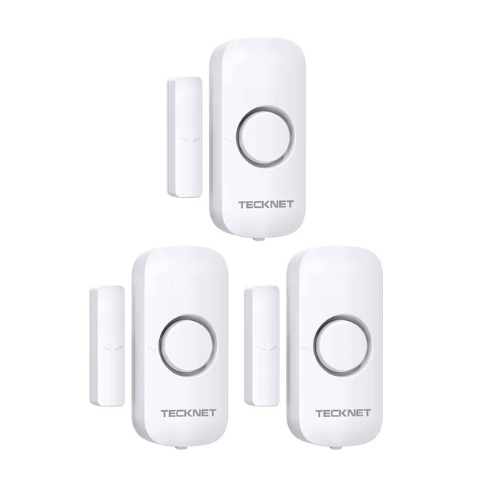 DeurAlarm - Deur Sensor - Raam en Deur Alarm - Huis beveiliging - Magnetisch alarm - 100dB - 3 stuks