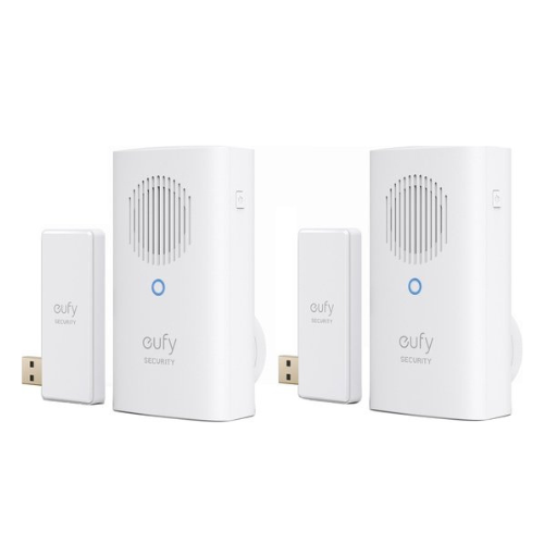 2x Eufy Deurbelgong voor Homebase 2 & Homebase 3 - Wit