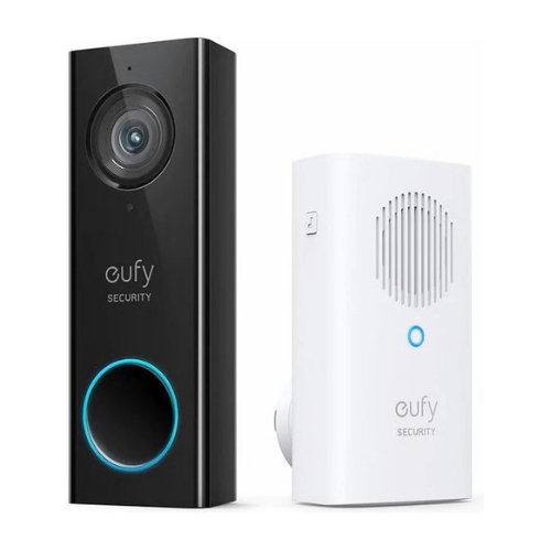 Eufy 2K HD draadloze videodeurbel (bedraad)