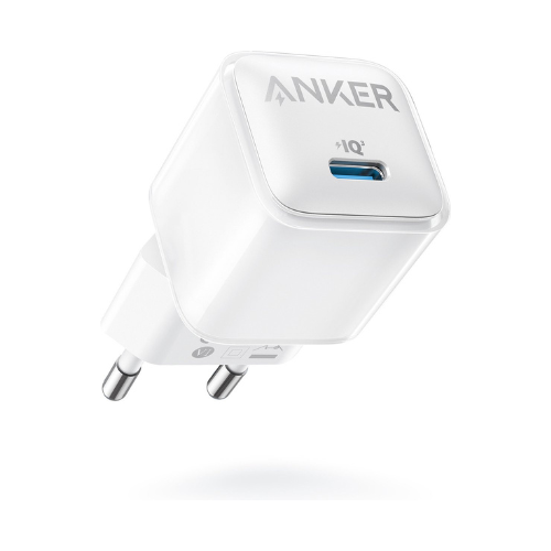 Anker 512 Nano Pro USB-C PIQ 3.0 sneloplader iphone - Fast Charger - Adapter 20W (Cable Not Included)