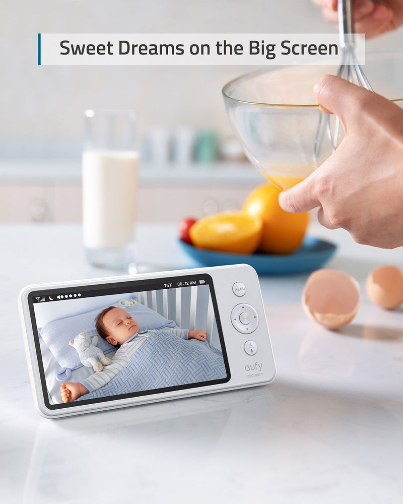 Eufy Security SpaceView Baby Monitor met Camera en Audui