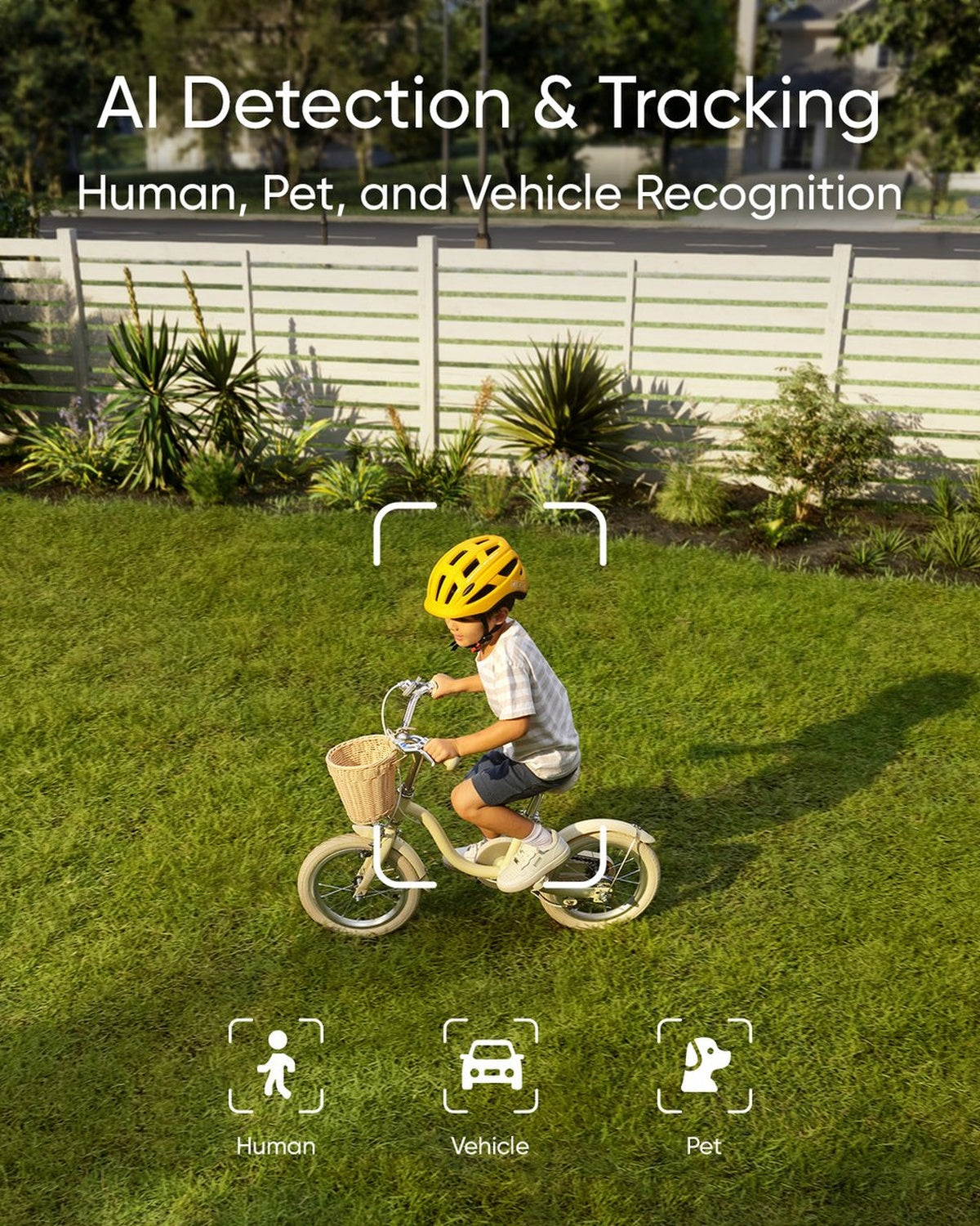 eufy Security Floodlight Camera E340 – Floodlight Cam- 360° Pan & Tilt – 3K-resolutie – 2000 Lumen – AI-bewegingsdetectie – 24/7 opname – Dual-band Wi-Fi – IP65 waterdicht